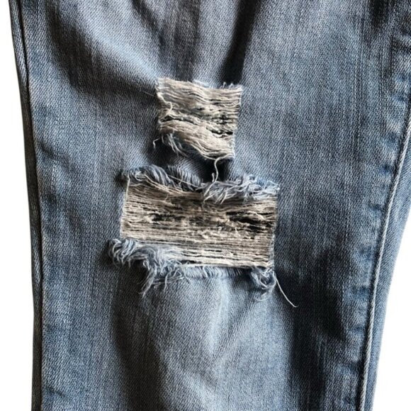 Levi’s 721 High Rise Skinny Jeans Azure Glow Light Wash Size 32 - Picture 7 of 16